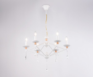 TR9596/6 WH белый E14/6 max 40W D660*880