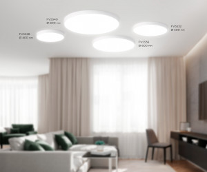 FV5528 WH белый LED 45W 4200K D400*58 (Без ПДУ)