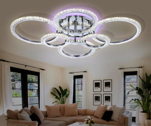 FA413/4+2 CH хром 132W 840*600*120 (ПДУ РАДИО 2.4G)