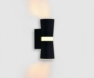 FW196 BK/S черный/песок LED 3000K 12W 70*200*100