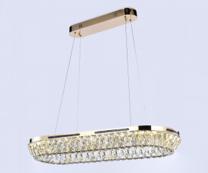 TR5025 FGD/CL золото/прозрачный 3000K/4200K/6400K 61W 800*300*440 (Без ПДУ)