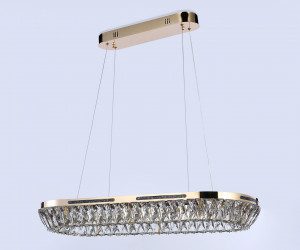 TR5025 FGD/CL золото/прозрачный 3000K/4200K/6400K 61W 800*300*440 (Без ПДУ)