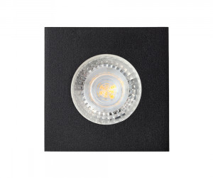 DK2031-BK Встраиваемый светильник, IP 20, 50 Вт, GU10, черный, алюминий