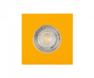 DK2031-YE Встраиваемый светильник, IP 20, 50 Вт, GU10, желтый, алюминий