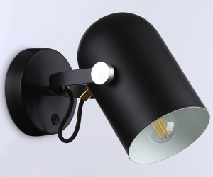 TR8204 BK черный E27 max 40W D117*280