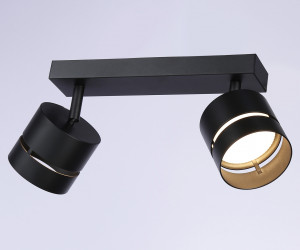 TN71060/2 BK черный GX53/2 max 12W 280*85*150