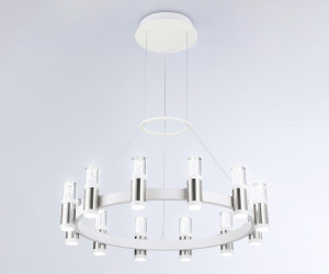 FL6205 WH/CH белый/хром 72W 4200K D600*1200 (Без ПДУ)