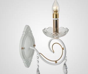 Настенный светильник P9850-1W WT+GD 000054543