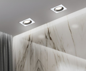 A8925 WH/BK белый/черный MR16 GU5.3 92*92*24