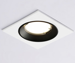 A8925 WH/BK белый/черный MR16 GU5.3 92*92*24