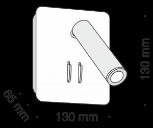 Настенный светильник (бра) Technical C175-WL-01-6W-W