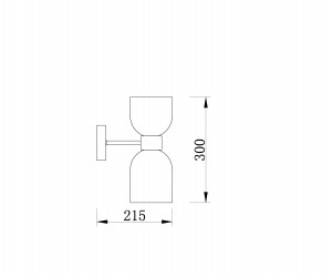 Настенный светильник (бра) Freya FR5203WL-02BS