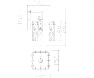 Настенный светильник (бра) Freya FR5166WL-01N