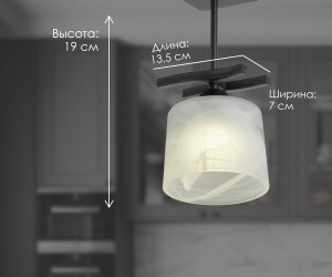 Потолочный светильник SS5274-1 BK 000061917