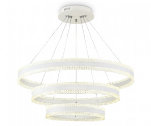 FA6181/3 WH белый 245W 3000K+6400K/3000K/6400K/4200K+4200K D800*940 (ПДУ РАДИО 2.4G)