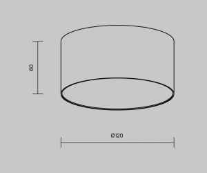 Потолочный светильник Technical C032CL-12W2.7K-RD-W