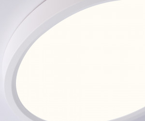 FZ1901 WH белый IP54 13W 3000K-6500K CCT-переключатель D230*25 (Без ПДУ)