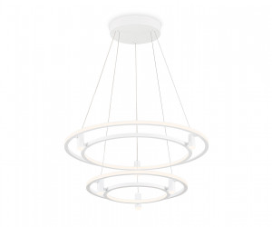 FL5542/2+6 WH белый 90W 3000K/4200K/6400K D600/400*1300 (без ПДУ)