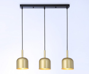 TR97118/3 GD/BK золото/черный E27*3 max 40W D130*113*1200