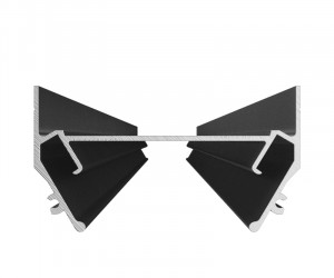 TR3050-AL Закладной профиль под шинопровод для натяжного потолка 2м