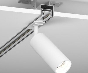 TR3020-AL Закладной профиль для встраиваемого монтажа однофазного трека 2м