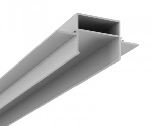 TR3020-AL Закладной профиль для встраиваемого монтажа однофазного трека 2м