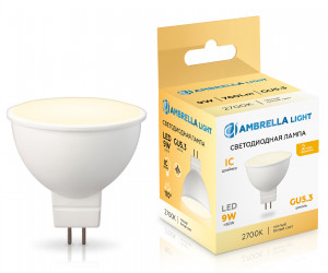160903 LED MR16 9W IC GU5.3 2700K 175-265V