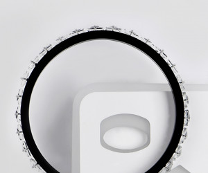 FA230 WH/BK белый/черный LED 3000K/4200K/6400K 28W 210*210*50