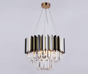 TR5297/7 DCH/GD черный хром/золото E14/7 max 40W D500*780