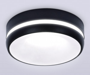 TN3335 SBK/FR черный песок/белый матовый GU5.3 D96*46