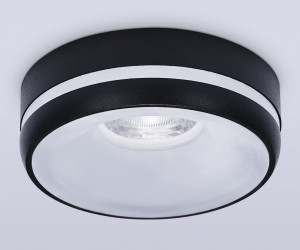 TN3335 SBK/FR черный песок/белый матовый GU5.3 D96*46