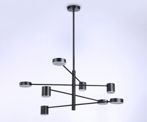 FL51689/8 BK черный 3000K/4200K/6400K 48W D900*1000 (Без ПДУ)