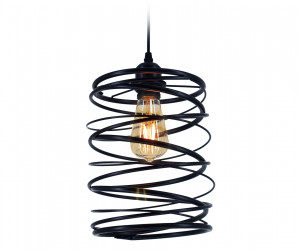 TR8401 BK черный E27 max 60W D190*1000