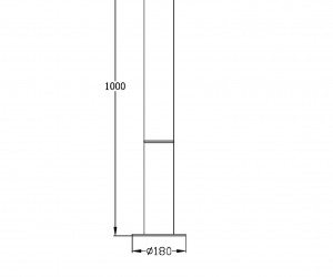 Ландшафтный светильник Outdoor O041FL-L30B3K