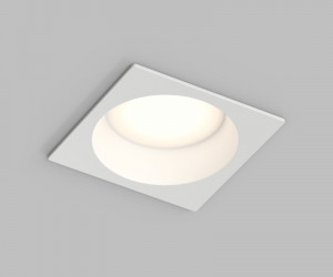 Встраиваемый влагозащищенный светильник DEEP, IP65, 15 Вт, GU5.3, LED, белый, пластик