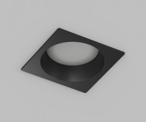 Встраиваемый влагозащищенный светильник DEEP, IP65, 15 Вт, GU5.3, LED, черный, пластик