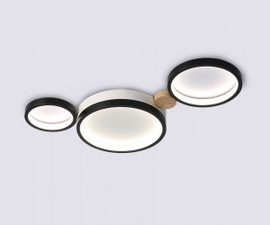 FL4814/3 BK/WH черный/белый 3000K-6400K 45W 620*290*55 (ПДУ ИК)