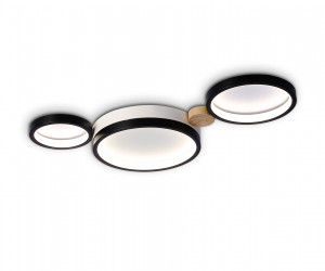 FL4814/3 BK/WH черный/белый 3000K-6400K 45W 620*290*55 (ПДУ ИК)