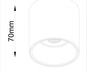 Потолочный светильник Technical C064CL-L12W3K