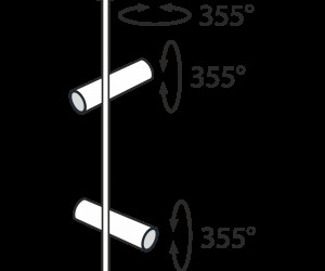 Потолочный светильник Technical C021CL-02W