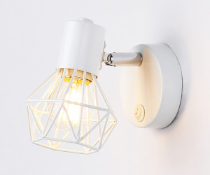 TR8626 WH/CH белый/хром E27 max 40W 115*91*150