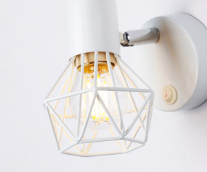 TR8626 WH/CH белый/хром E27 max 40W 115*91*150