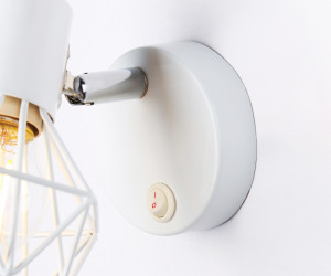 TR8626 WH/CH белый/хром E27 max 40W 115*91*150