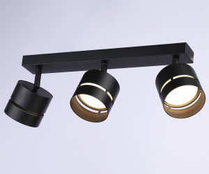 TN71064/3 BK черный GX53/3 max 12W 405*85*150