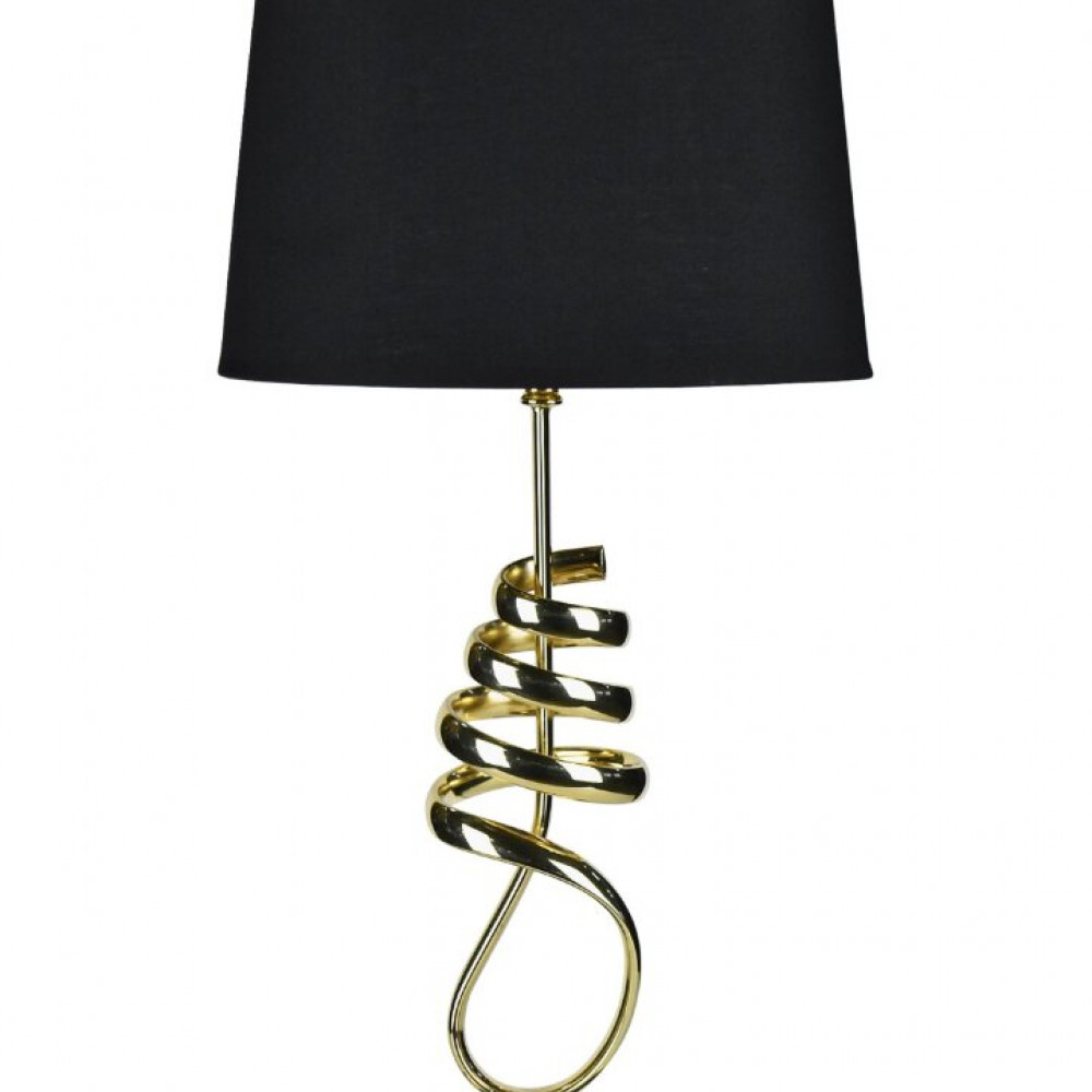 Д-JM6757 Gold+Black, размер: 280*280*570мм (6) светильник настольный