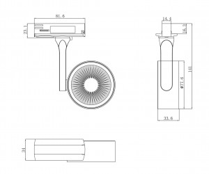Трековый светильник Technical TR024-1-10MG4K