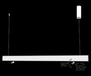 Подвесной светильник Technical P068PL-L27W4K