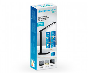 DE445 BK черный LED 3000-6400K 7W