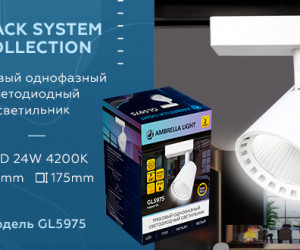 GL5975 WH белый LED 24W 4200K 24°