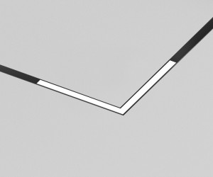 DK8314-BK Линейный угловой светильник-коннектор SMART LINEAR ZigBee, 18 Вт, 2700&ndash;6500K, 120&deg;, Ra90, 100&ndash;265VAC, алюминий, черный